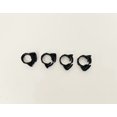 thumbnail image 1 of Helix Racing Hose Clamp 111-2223 0.4 Inch To 0.46 Inch Clamping Range; Ratchet Style; Black Nylon; Pack Of 100, 1 of 1