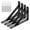 shelf brackets, variant on 4 Pack Wall Mount L Type Steel Bracket For Floating Shelf 8 Inch X 5 Inch Dimensions Metal With 110 Lb Max Load Capacity Per Pair Pre-Drilled 1/4" Holes And Complete