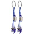 thumbnail image 2 of 2Pcs Blue Eyes Keychain Creative Personality Key Ring Luggage Pendant Decorations, 2 of 14