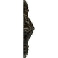 thumbnail image 4 of 35 7/8"W x 22 1/2"H x 4 3/8"P Antonio Ceiling Medallion, Hand-Painted Stone Hearth, 4 of 6