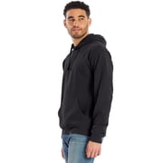 Hanes Men's Garment Dyed Fleece Hoodie Black S