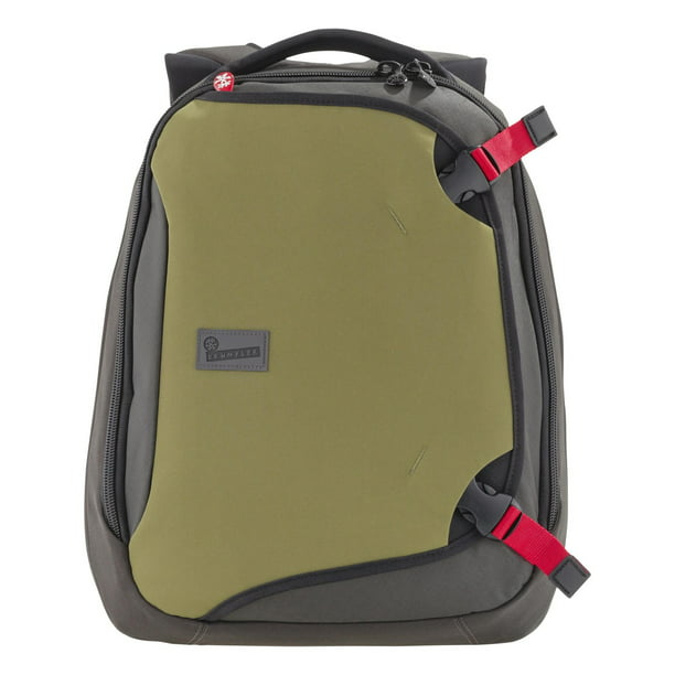 一番のバッグCrumpler The Dry Red No 5 Laptop Backpack Backpack - Walmart.com