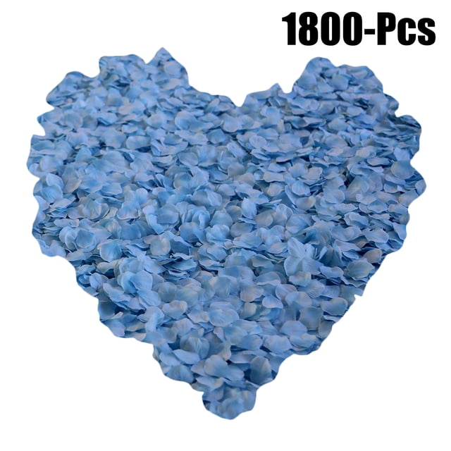1800PCS Artificial Petals Decorative Rose Petals Flower Petals for Wedding