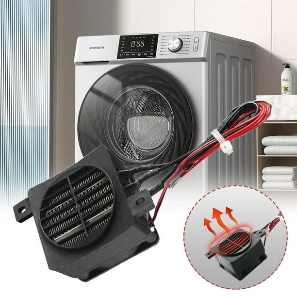 Calentador con Termostato Cerámico de 12 V y 100 W | Disipación de Calor Conductiva con Ventilador de Bajo Consumo | Temperatura Constante Inteligente | Resistencia a Altas Temperaturas para Aplicaci