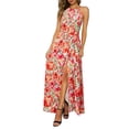 thumbnail image 1 of Vestido KILIG, formal de verano, para invitados a una boda, con tirantes finos, 1 of 5