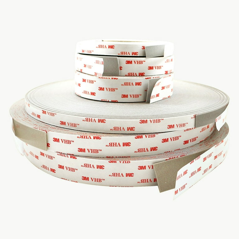 3M 4941 VHB Double-Sided Foam Tape, 1 inch wide