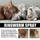 thumbnail image 3 of Spray para aliviar la picazón en gatos y perros, spray contra la tiña en gatos, protege y cura la picazón de la piel irritada, alivia las erupciones e infecciones, 3 unidades, 3 of 4