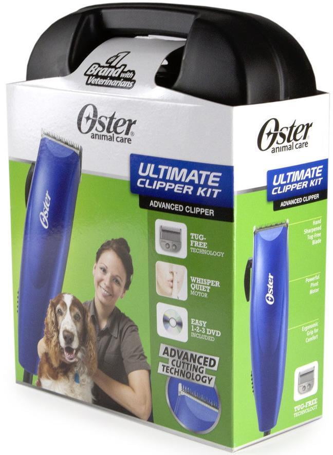 Oster Animal Care Ultimate Clipper Kit Advanced Clipper W/Case DVD Quiet -  