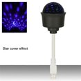 thumbnail image 3 of Lámpara de proyector de estrellas con enchufe USB, luz LED de cielo estrellado, alimentada por USB, control remoto, lámpara de ambiente LED RGB, decoración del hogar, control remoto, 3 of 5