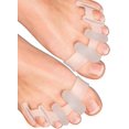 thumbnail image 1 of ZHAOCHENG Separadores de dedos superpuestos [6 piezas] para relajar los dedos, gel de silicona mejorado, 0 % BPA, talla única, separador, 1 of 3
