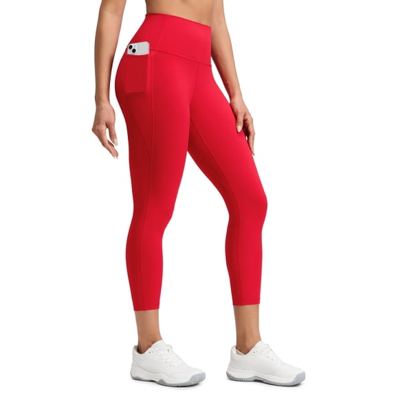CRZ YOGA Butterluxe Capris Pockets 23", Workout Pants, High Waisted, for Women