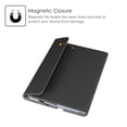 thumbnail image 5 of Fintie Sleeve Case for 12.4" Samsung Galaxy Chromebook 2 360, 12.2" Samsung Chromebook Plus V2 XE520QAB / Plus XE521QAB / Plus LTE XE525QBB - PU Leather Portfolio Book Cover, Black, 5 of 10