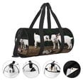 thumbnail image 5 of Bingfone Cute Goat Baby Print Gym Duffle Backpack for Men Women,Travel Weekender Carry-On Bags with Detachable Back Pack Straps for Traveling Overnight Climb Sports, 5 of 8