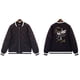 thumbnail image 1 of Chaqueta de algodón para hombre de Palm, chaqueta negra bordada en oro, chaqueta informal de otoño e invierno, novedad de 2023Negro, 1 of 5
