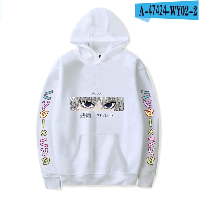 HUNTER X HUNTER Sudaderas con capucha Chaqueta informal Niños adultos Niños Tallas Killua Zoldyck Cosplay Jersey Jersey Unisex09XXXL Deng Xun unisex