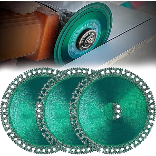 LAICAIW Indestructible Disc for Grinder, Indestructible Disc 2.0-Cut Everything in Seconds, 4 Inch Angle Grinder Cutting Disc Diamond Grinding Wheel (Color : 3pcs)