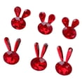 thumbnail image 2 of dianhelloya Nail Art Supplies 6Pcs Nail Art Decor Shining Non-falling Three-dimensional Faux Crystal DIY Gloss Nail Patchwork Bunny Nail Rhinestones Manicure Store Supply, 2 of 8