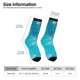 thumbnail image 2 of Fotbe Christmas Snow Calcetas Largas con Estampado para Hombre y Mujer – Calcetas de Compresión Transpirables y Elásticas, Viajar y Uso Diario Talla 5-11, 2 of 6