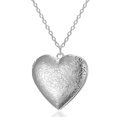 thumbnail image 3 of Colgante con medallón de corazón para mujeres y hombres, collar con marco de fotos que se puede abrir para la familia, 3 of 5