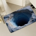 thumbnail image 4 of ERTZAE 3D Trap Optical Visual Illusion Rugs,3D Crack Rug Indoor Entryway Easy-Clean Mat,15.74X23.62In 3D Hole Visual Illusion Doormat,Interactive Rug For Porch Terrace Outdoor,3D Hole In Floor Rug, 4 of 6