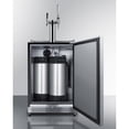 thumbnail image 3 of Commercial indoor/outdoor combination cold brew/nitro-infused coffee dispenser with twin tap kit included, 3 of 5