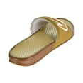 thumbnail image 3 of Nike Benassi JDI Chenille Men's Slides Muted Bronzze/Club Gold ao2805-200, 3 of 6