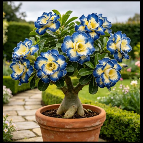 Desert Rose, Low Maintenance - Easy Grow - Ideal for Beds Borders, Plant Pots & Planters