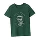 thumbnail image 5 of Camiseta para mujer Trajes de verano Camiseta básica para regalo del día de San Valentín de la calle Verde, 5 of 7