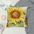 thumbnail image 2 of Leisuo Pillow Cover, Reversible Throw Pillow, Decorations for Home Farmhouse Indoor Outdoor white, 2 of 5