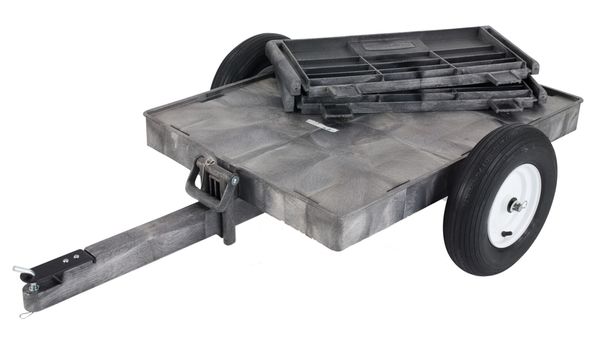 RUBBERMAID FG566261BLA Dump Cart,8 cu. ft.,750 lb.,Pneumatic