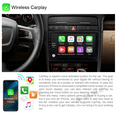 thumbnail image 6 of 9" 2+32GB Android 12 Car Stereo Radio GPS Sat Nav Wireless BT For Audi A4 2001-2008, 6 of 12