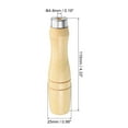thumbnail image 2 of Uxcell 4.3" Wooden File Handle 4.8mm Dia File Cutting Tool File Handle Replacement 5 Pack, 2 of 6