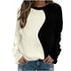 thumbnail image 2 of TaTaai Women's Printed Loose Long Sleeve Sweatshirt, Fashion Round Neck Casual Top, Lightweight Soft Style, Ideal for Dating Party Work Home Wear Gift, 2 of 5
