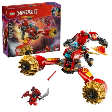 LEGO NINJAGO Kai's Mech Storm Rider Action Figure - Pretend Play Building Toy for Boys and Girls, Ages 7  - Ninja Toy for Kids with 3 Minifigures - Gift Idea for Birthdays - 71830