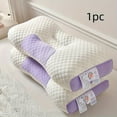 thumbnail image 6 of Tainini Clearance!!! Cervical Anti Snore Pillows for Sleeping - Neck Support Pillow for Neck & Shoulder Pain Relief - Side, Back, Stomach Sleepers - Purple, 6 of 6