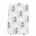 thumbnail image 2 of Gray Poppy Flowers Kitchen Towels Set of 1, Spring Eucalyptus Leaves Rustic Absorbent Dish Towels for Kitchen, Microfiber Hand Towel, Quick Drying Tea Towel for Cleaning Decorative Dishcloths, 2 of 7