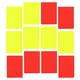 thumbnail image 1 of 12Pcs Referee Cards for Soccer Football Red Yellow Sports Cards, 1 of 5