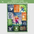 thumbnail image 5 of Football Gifts, Football Blanket, Football Blankets for Boys, Football Things, Gifts for Football Lovers, Football Gifts for Boys 8-12, Football Gift for Men Throw Blanket 60" X 50", 5 of 6