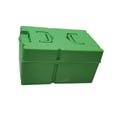 thumbnail image 4 of Caja para batería de bicicleta eléctrica, soporte para batería, caja de almacenamiento de batería portátil versátil profesional, Estuche de transporte Estilo A, 4 of 8