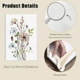 thumbnail image 3 of Hieng Wildflower Wall Art Colorful Botanical Floral Poster Canvas Prints Minimalist Watercolor Flower Pictures Vintage Farmhouse Decor Painting Bedroom Bathroom Living Room Unframed, 3 of 6