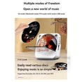 thumbnail image 2 of Portable Home CD Music Player+Remote Control Bluetooth 5.1 CD Player Dust Cover Radio Display for Kids Gift A, 2 of 5
