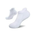 thumbnail image 3 of YYYTop Mens Wool Socks Size 10-13, Cabin Socks 5 Pairs Men's Casual Solid Color Sweat-Absorbing Breathable Outdoor Socks for Sports Travel Size Toiletries White Clearance, 3 of 3