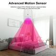 thumbnail image 4 of Wired Dual-tech Infrared Motion and Microwave Detector Wall Mounted PIR Motion Sensor Pet Immunity for Home Burglar Alarm System, 4 of 7