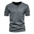 thumbnail image 3 of Workout Fitness Gym Muscle Shirts for Men 2025 Casual Solid Short Sleeve Tops Breathable Baggy Sports Clothes Summer, 3 of 5
