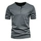 thumbnail image 4 of pstuiky camisetas para hombre, Blusas de cuello redondo, manga corta, transpirables, con botones y diseño informal para hombre camisetas de hombre xxl, 4 of 4