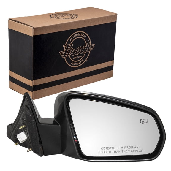 Brock Power Mirror for 2008-2010 Sebring Convertible Heated Manual Fold Right 1AL021XRAC