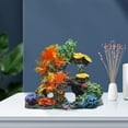 thumbnail image 3 of DOLITY Plantes Artificielles Réalistes en Corail, Fournitures de Fond en Résine Colorée, 3 of 6