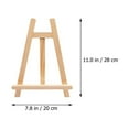 thumbnail image 2 of Raindrops 2Pcs Canvas Holder Stand for Painting and Sketching 11x7.9x0.8in Wooden, 2 of 8