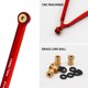thumbnail image 1 of 7 piezas de aleación de aluminio de repuesto de barra de amarre de suspensión para 1/24 Axial SCX24 Deadbolt JShteea libre de BPA, 1 of 8