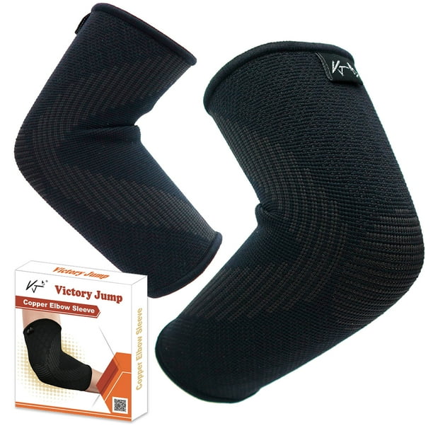 Victory Jump Copper Elbow Sleeve, Elbow Compression Sleeve, Golfers